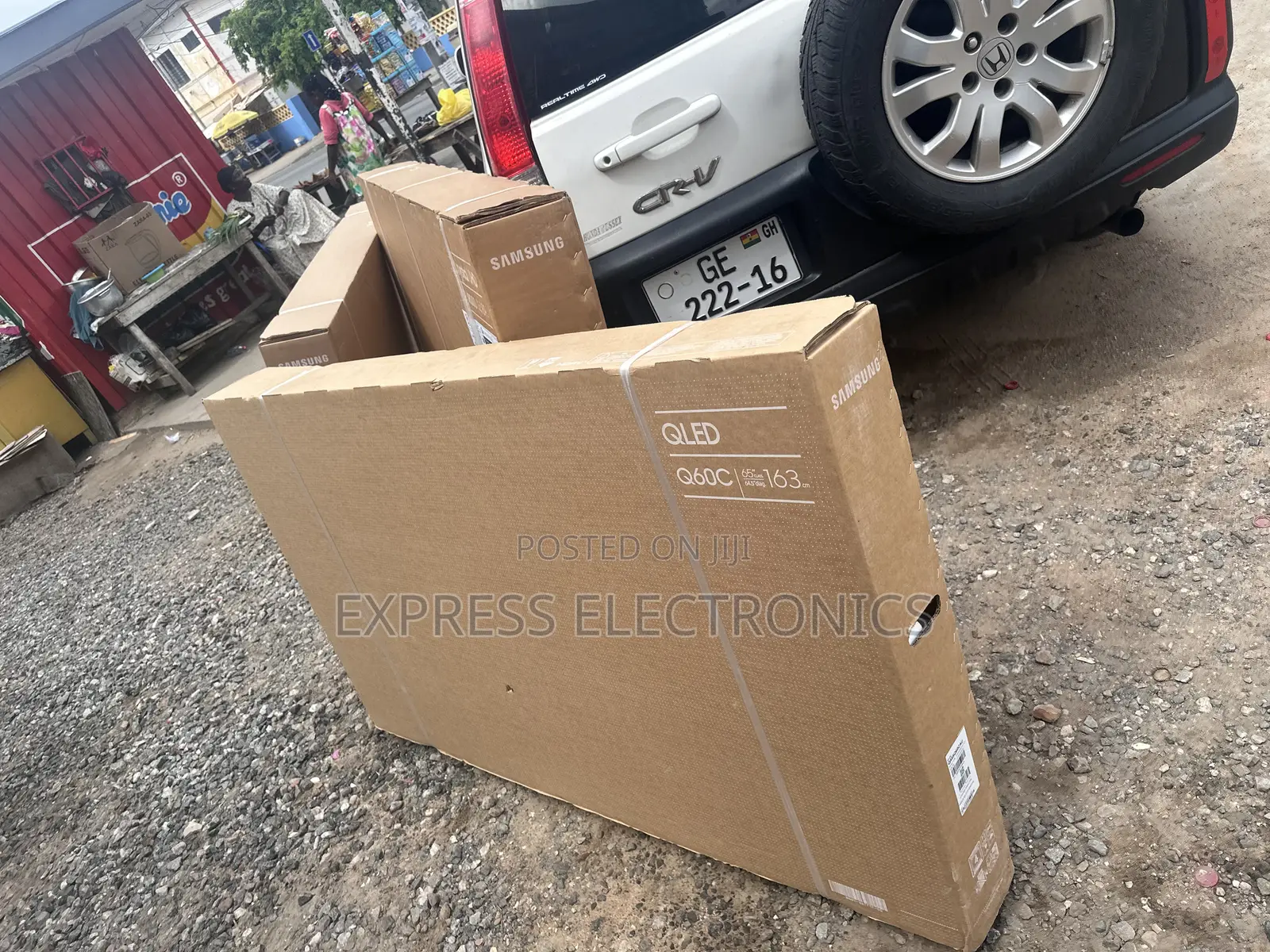 Clear Screen Qled Samsung 65”Q60c