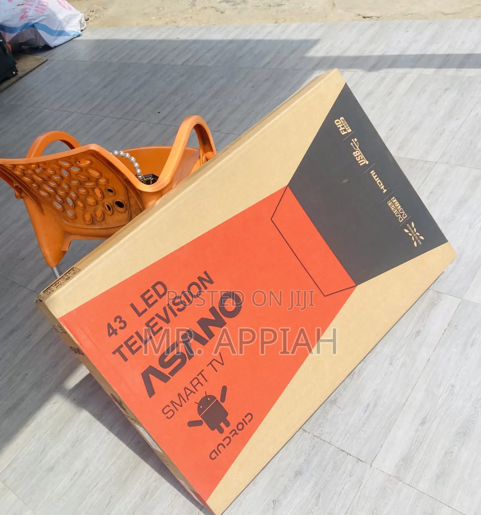Shop Asano 43 Inch Digital Satellite Smart Electric Tv.