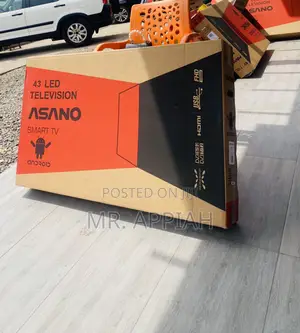Shop Authentic Asano 43” Satellite Smart Electric Tv.