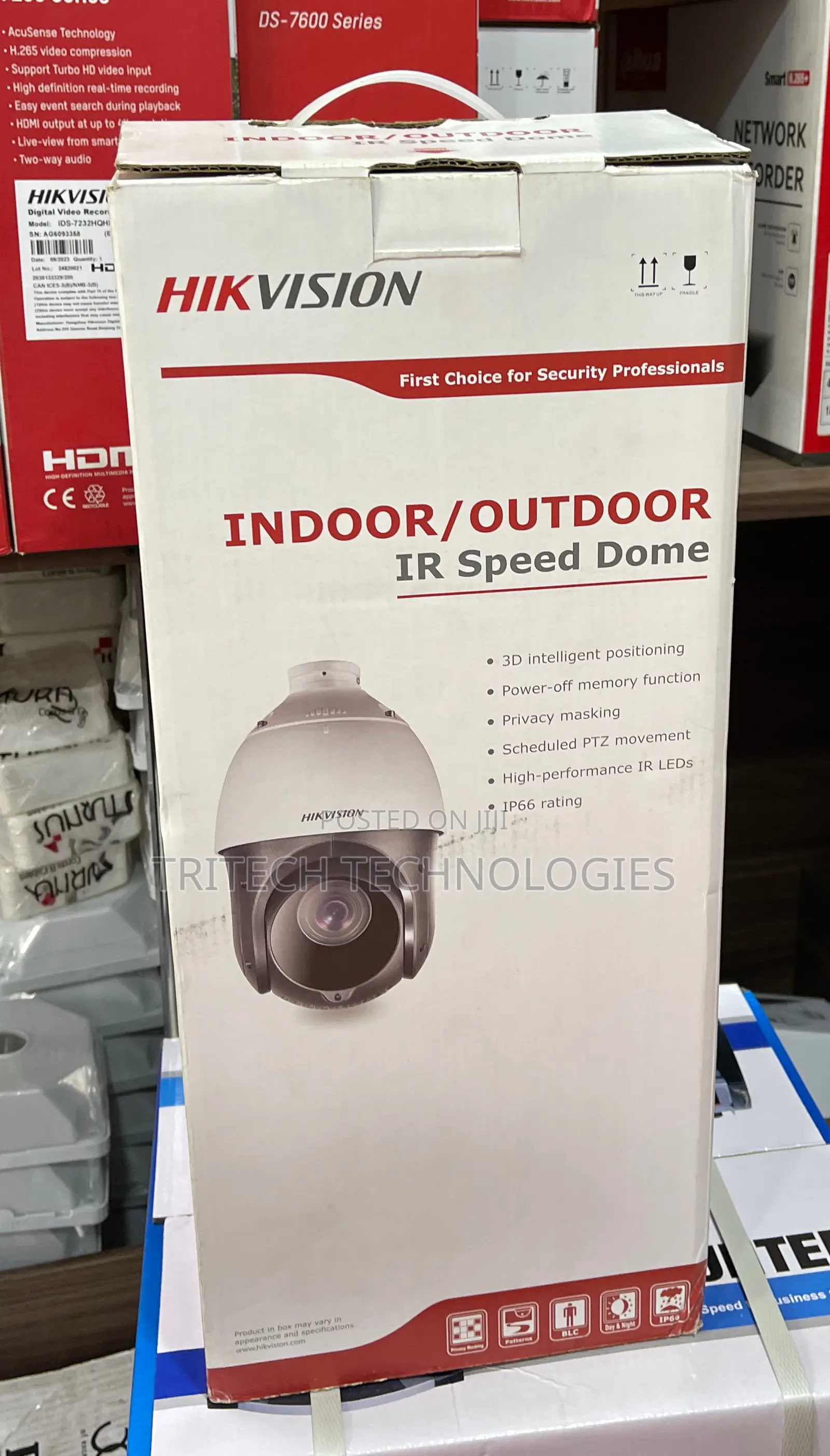 Hikvision Analog IP Camera Ds-2ae4225ti-D 2mp 25X 4-Inch