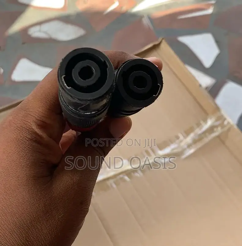 Speakon Female To 6.35mm Jack 1/4" Speaker Cable