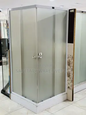 Frosted Bathroom Glass - Shower Cubicle - Plain Glass Room