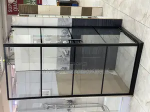 Black Shower Cubicle - Bathroom Glass - Shower Enclosure