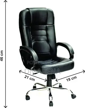 Leather Swivel Chair From Germany