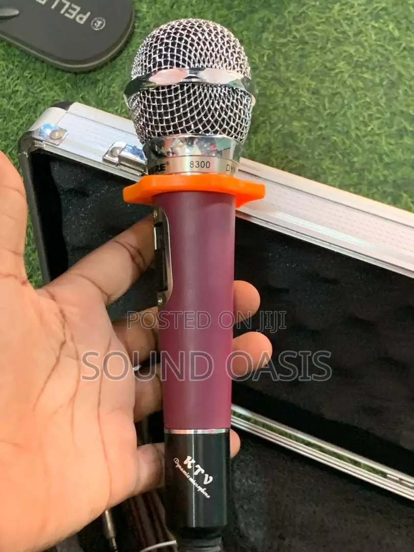 Shure Ktv Cord Microphone With Cable And Case