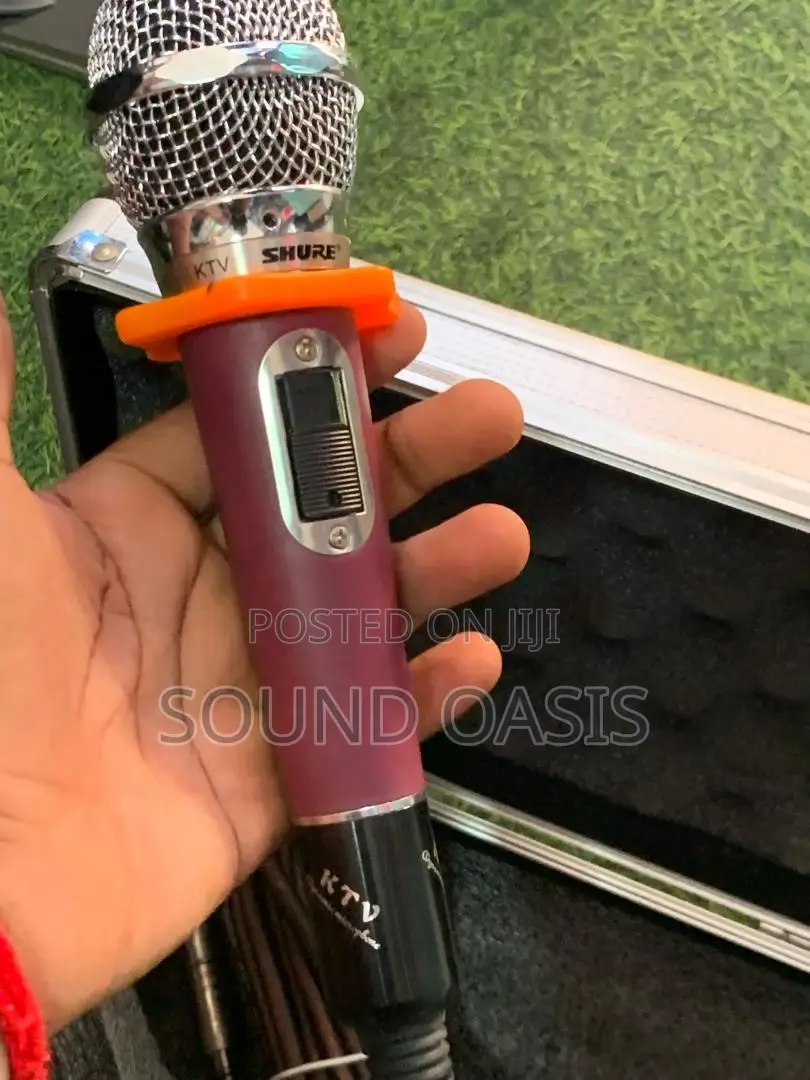 Shure Ktv Cord Microphone With Cable And Case
