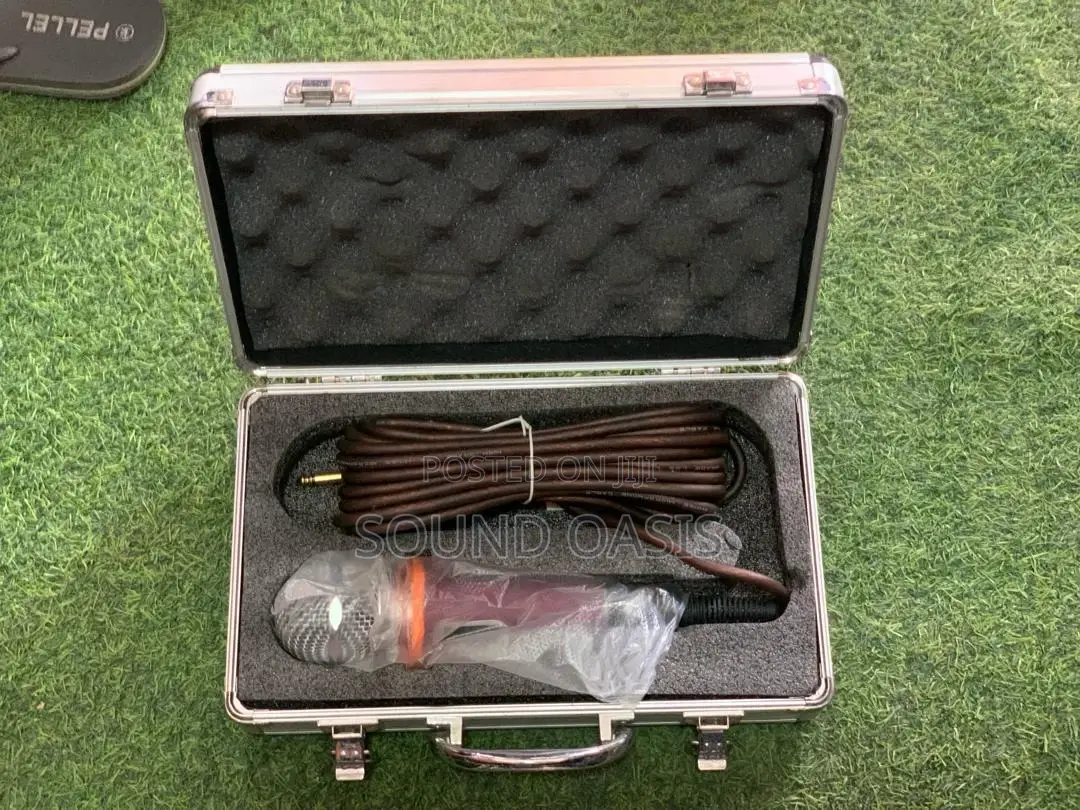 Shure Ktv Cord Microphone With Cable And Case