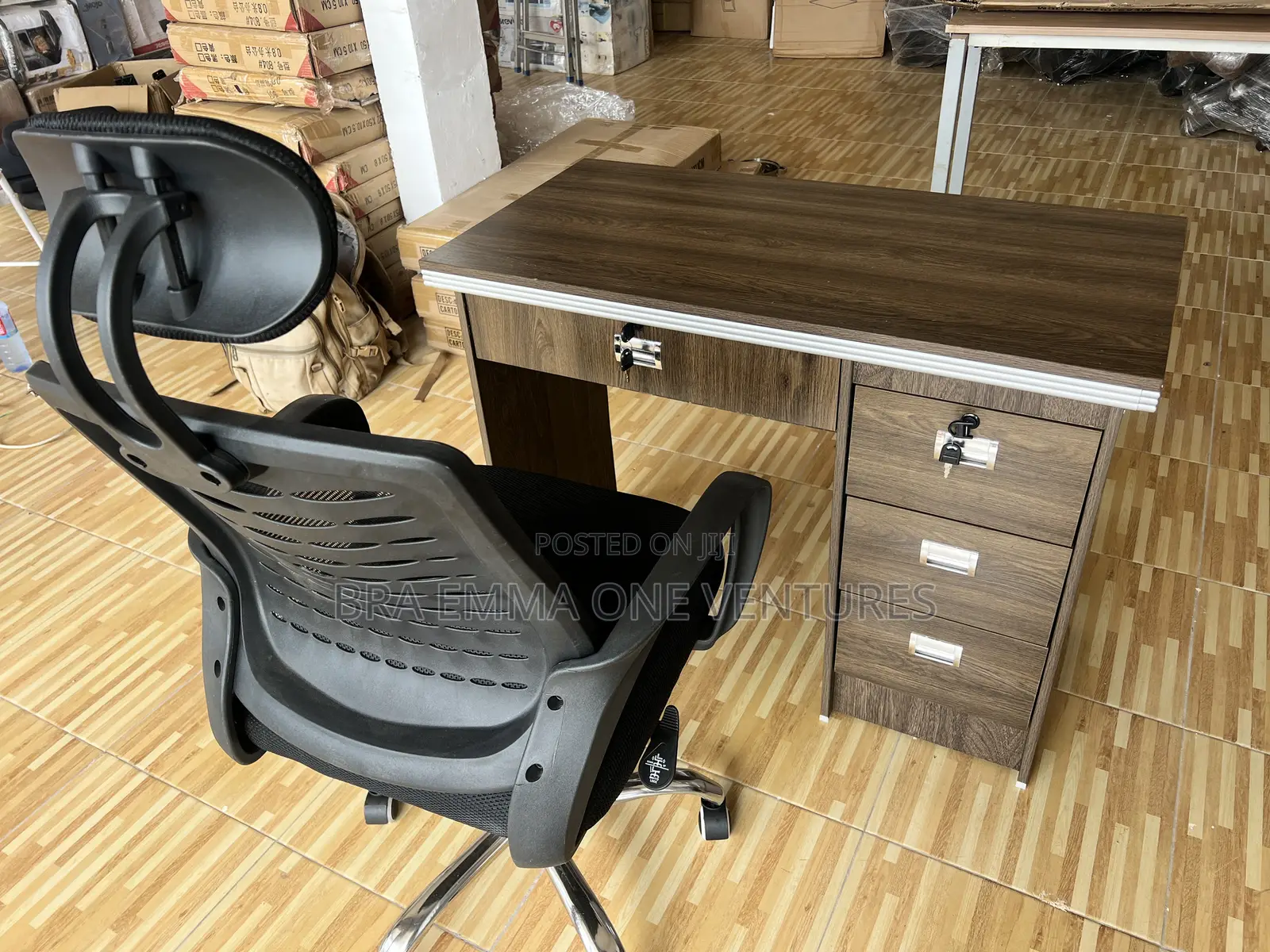 Imported Office Table and Chair