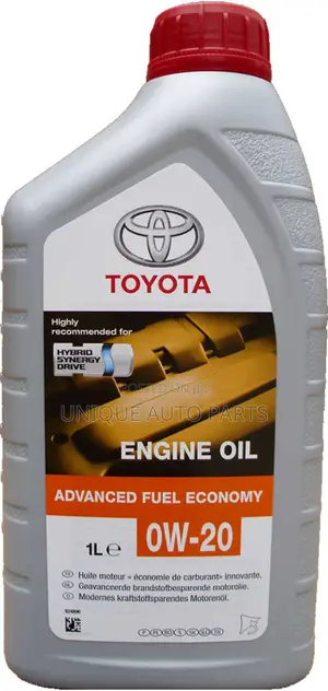 Toyota Original Synthetic Engine Oil 0w-20 Hybrid Engines