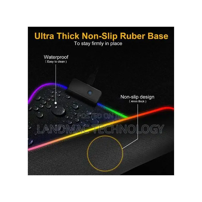 RGB LED Large Extended Computer Keyboard