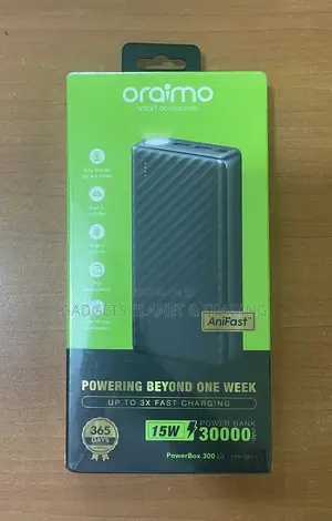 Oraimo Powerbox 300 Lit 30,000mah Power Bank - Opb-1301