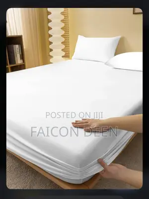 1fitted,1 Flat Cotton Bedsheets With 4 Pillow Cases