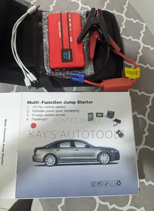 Car Battery Jump Starter + Power Bank