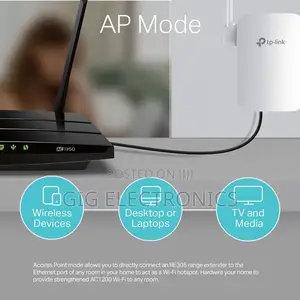 Tp-Link RE305 Dual-Band AC1200 Wi-Fi Range Extender
