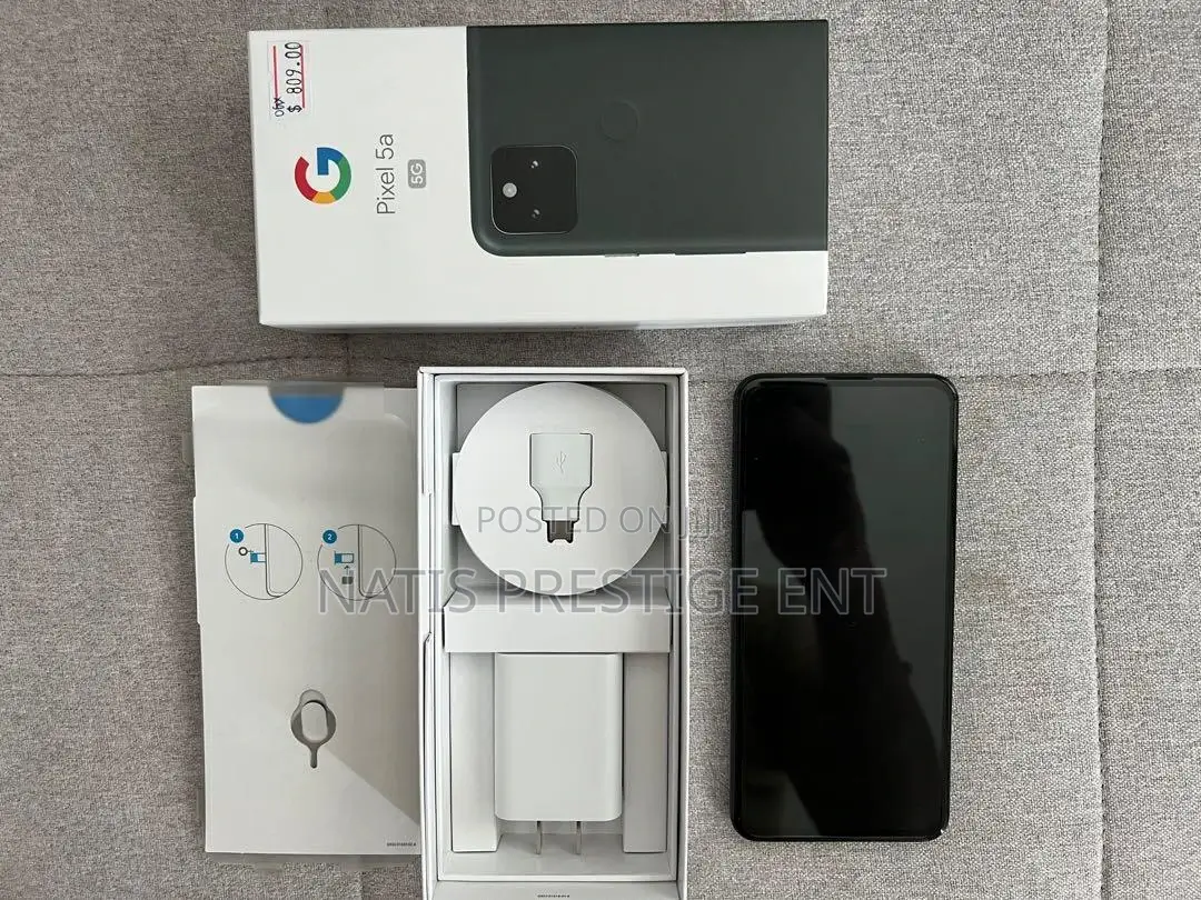 New Google Pixel 5a 5G 128 GB Black