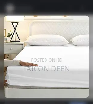 1fitted,1 Flat Cotton Luxurious Bedsheet With 4 Pillow Cases