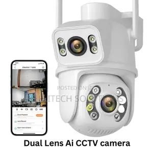 Dual Lens 2in1 CCTV Camera