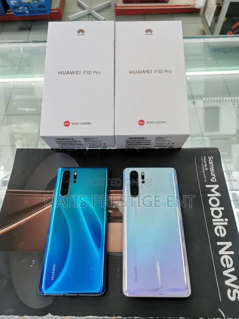New Huawei P30 128 GB Blue