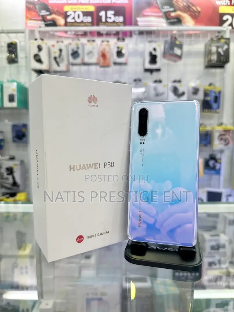 New Huawei P30 128 GB Blue