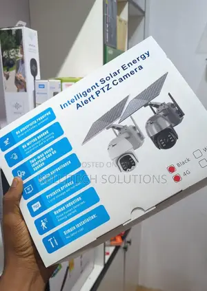 Intelligent 4G Solar CCTV PTZ Camera