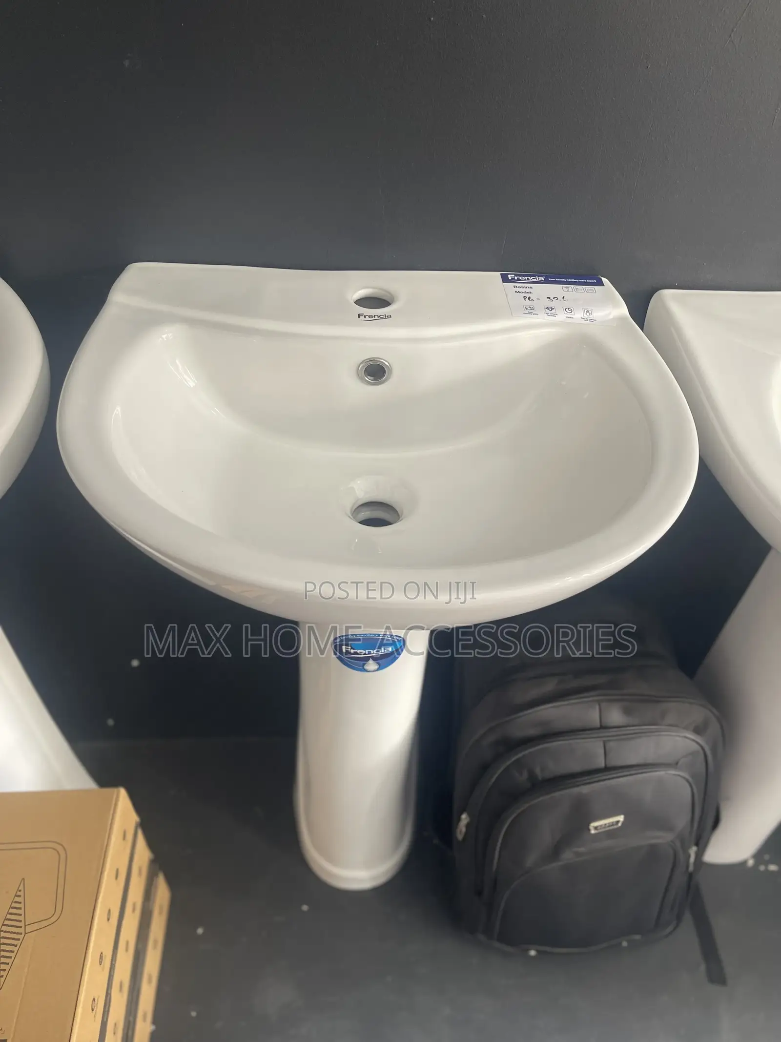 Water Closet With Its Wash Hand Basin