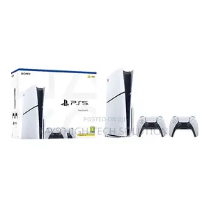 Play Station 5 Slim With 2 Controllers and Games