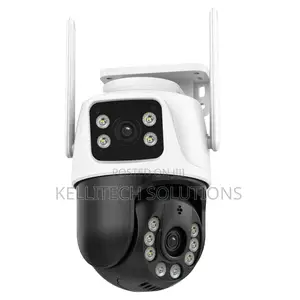 Dual Lens CCTV Camera, 2in1 Wifi Camera