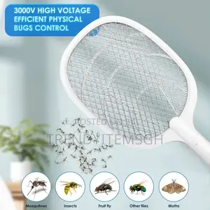 Rechargeable Electric Mosquito Killer Handheld Bug Zapper