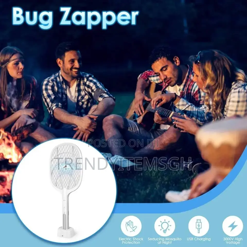 Rechargeable Electric Mosquito Killer Handheld Bug Zapper