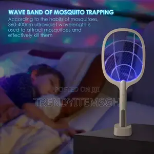 Rechargeable Electric Mosquito Killer Handheld Bug Zapper