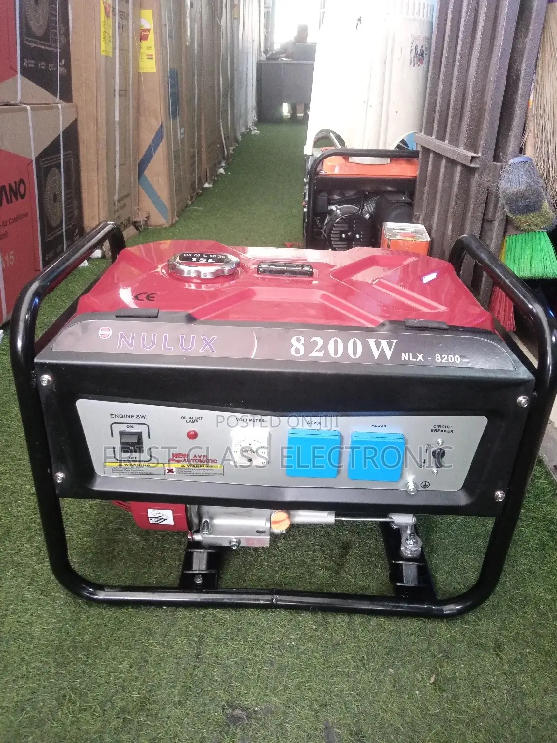 No Size Nulux Generator 7.5kva