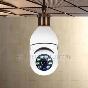 Wifi Bulb Camera, Panoramic, 360degrees, Bulb PTZ