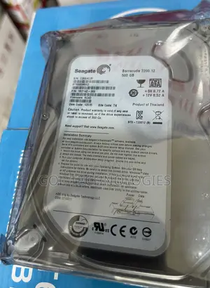 500gb HDD 16mb Barracude Sata Seagate 3.5
