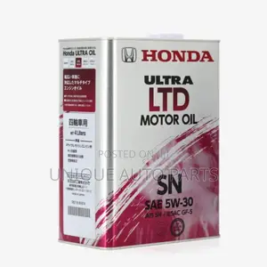 HONDA 5W30 Motor Oil - 4L