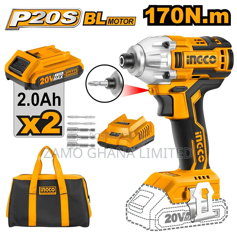 Cordless / Lithium-Ion Impact Driver - Cirli2017