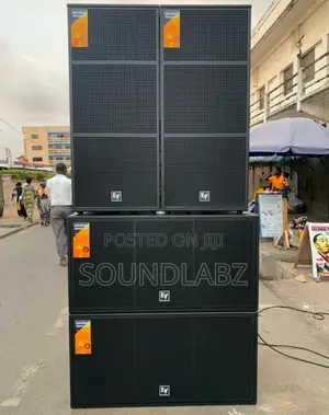 Electro-Voice (EV) Full Range Double Bass Outdoor Speakers
