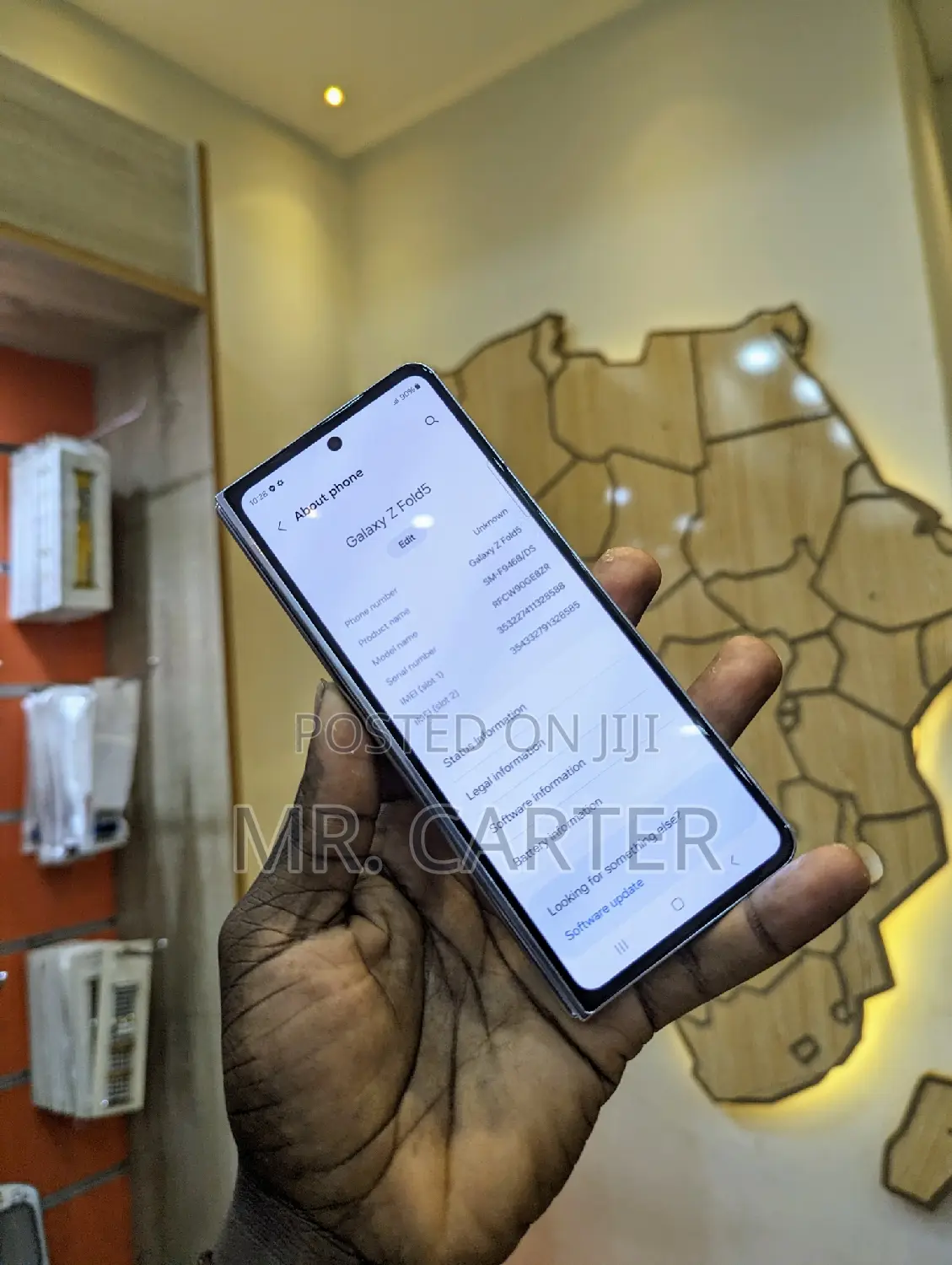 New Samsung Galaxy Z Fold 5 256 GB Blue
