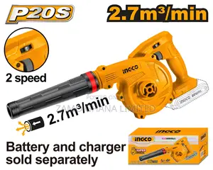 Cordless Blower 20v 2 Speed + Battery - Cabli200181