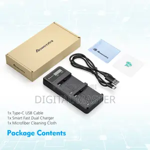 Powerextra Fast Dual USB Charger for NP-F Batteries
