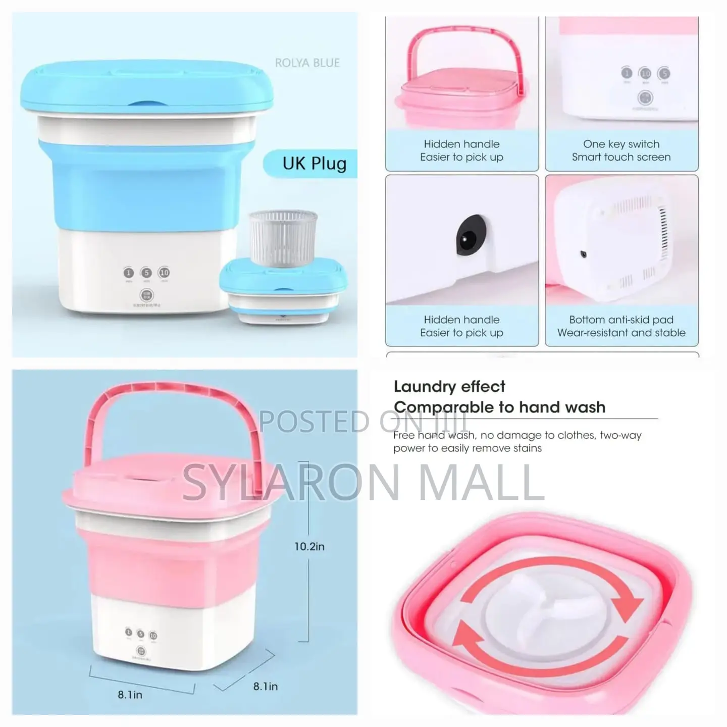 Mini Foldable Washing Machine