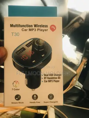 Bluetooth Car MP3 Player With USB Charger