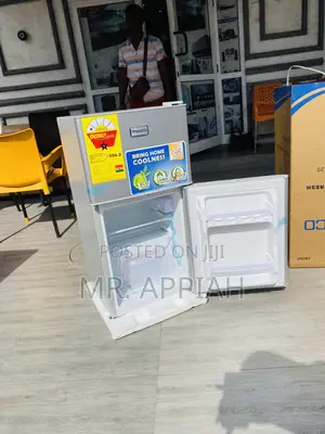 (Nasf2-120)Nasco 2 Door Table Top Electric Fridge.