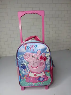 Pink Peppa Pig Trolley Bags for 1-3 Years