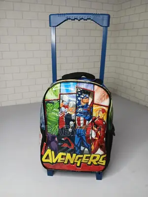 Blue Avengers Trolley Bag for 1-3 Years