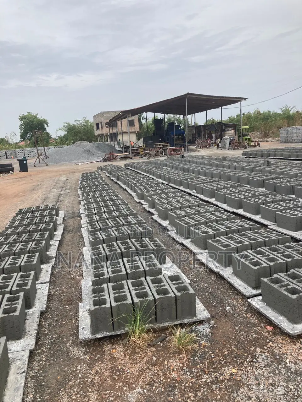 A Block Factory and 3plot of Land for Sale