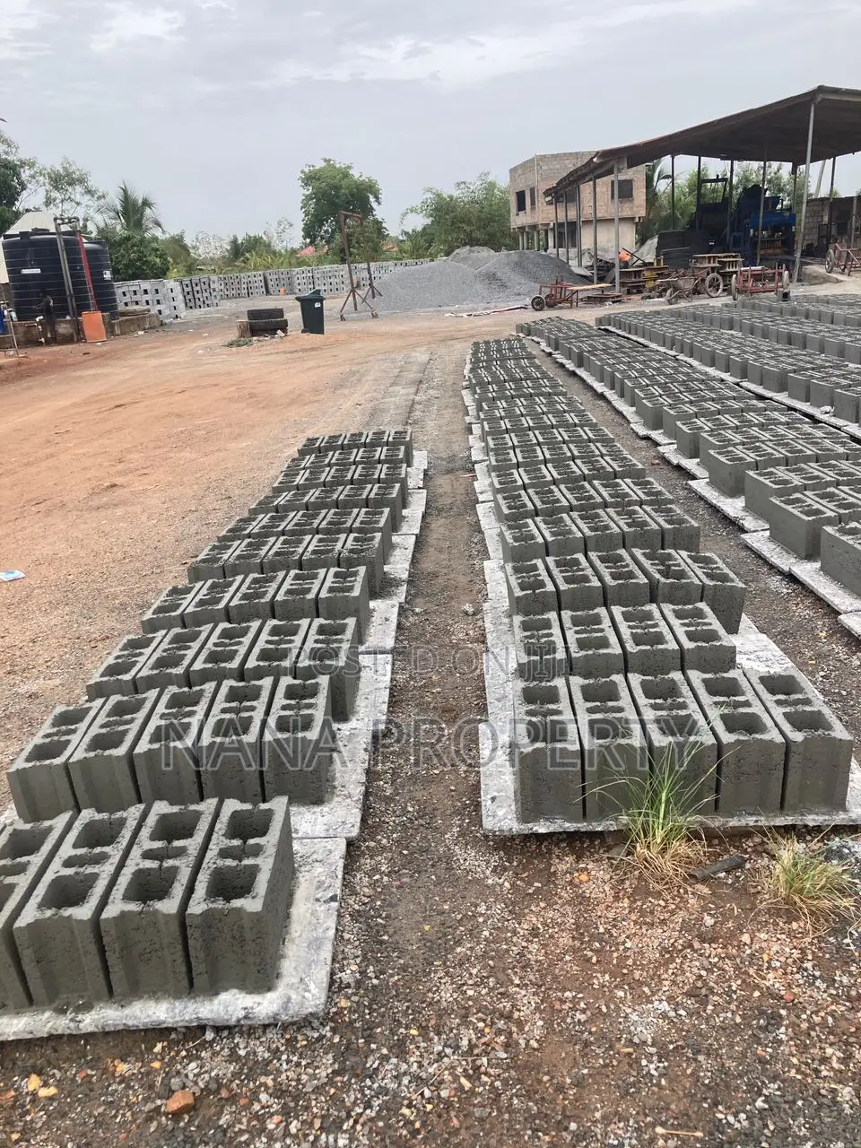 A Block Factory and 3plot of Land for Sale