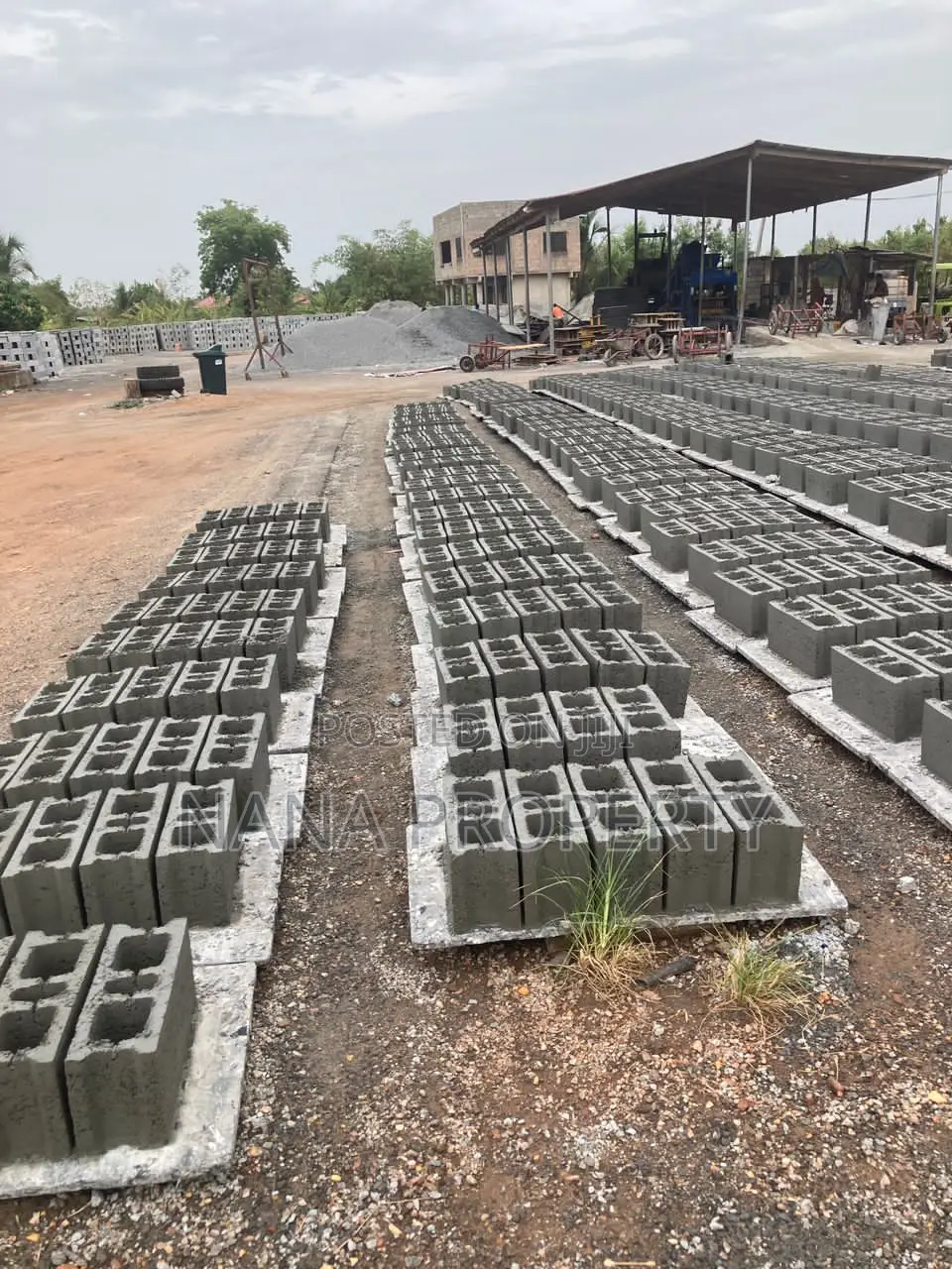 A Block Factory and 3plot of Land for Sale