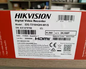 Hikvision 16ch 5mp DVR 2 Two Way Audio Ids-7216hqhi-M2/S