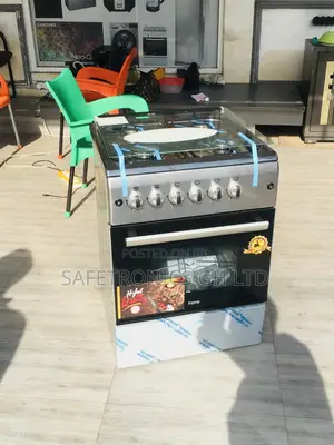 Gray 4 Gas Cooker Ferre Oven With Grill 60x60