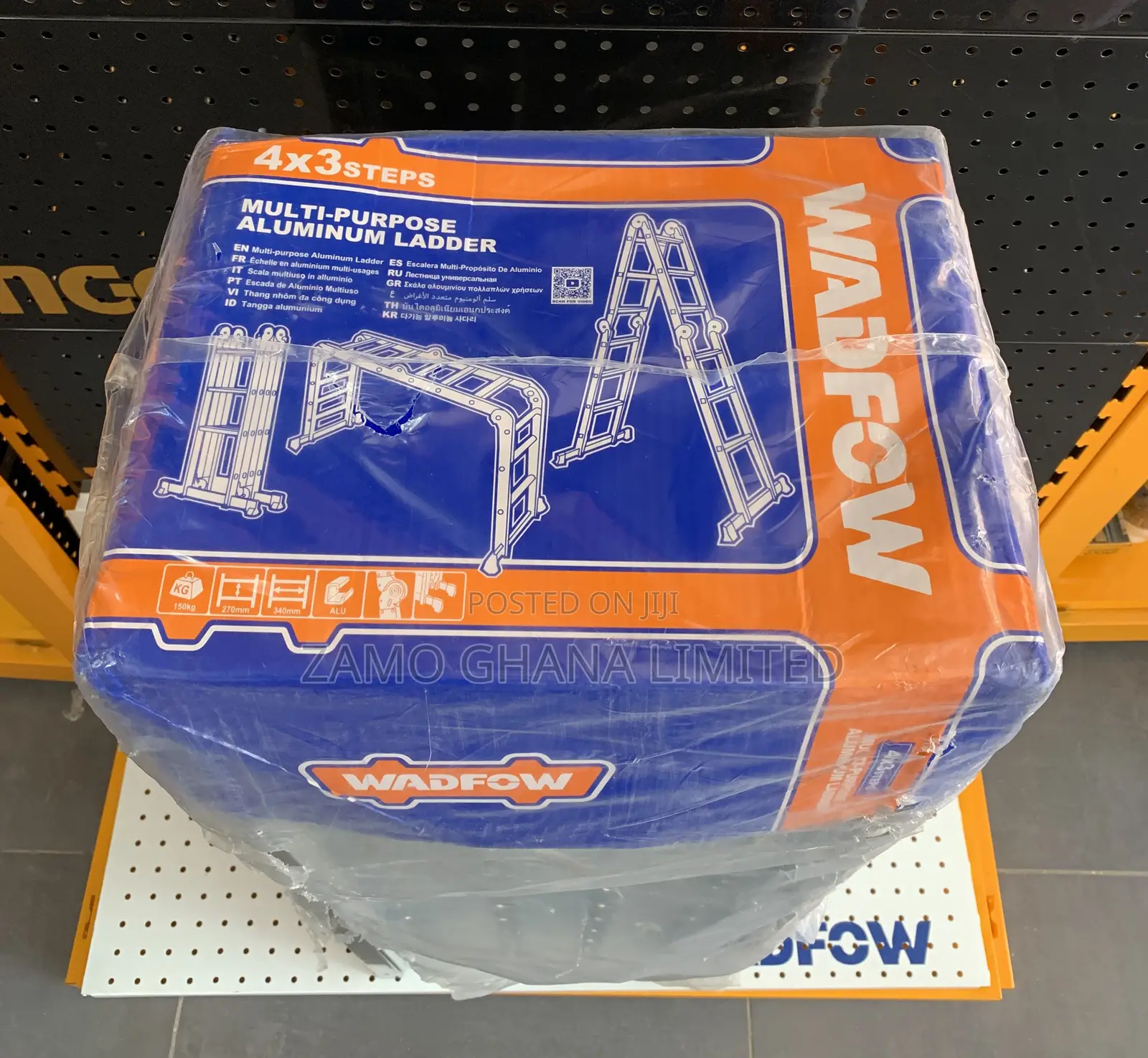 4x3 Multi-Purpose Aluminum Ladder - Wld7h43